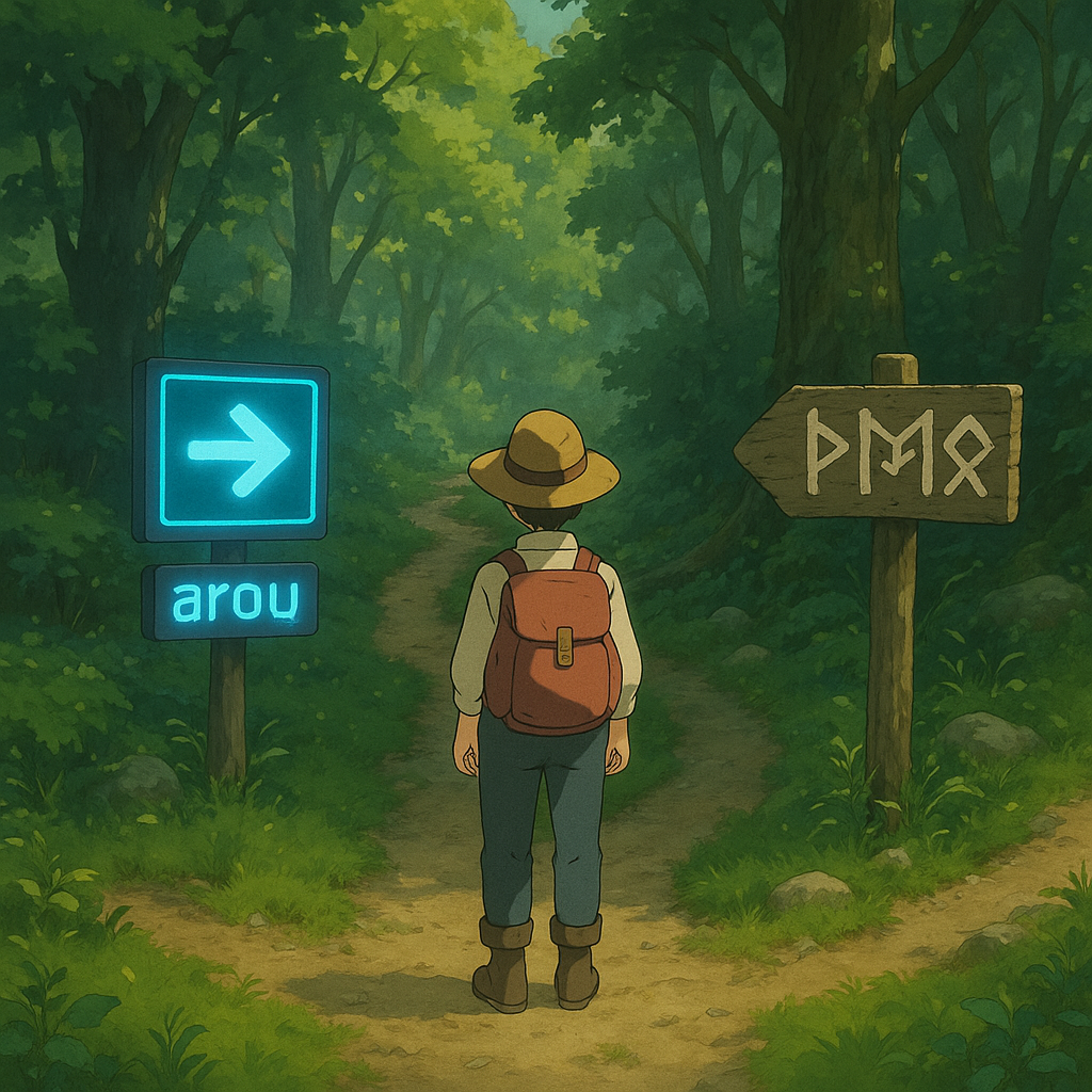 AI search comparison interface